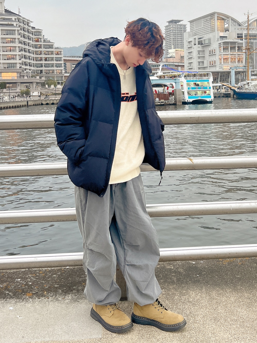 GU（ジーユー）の「中綿ブルゾン（ブルゾン）」 - WEAR