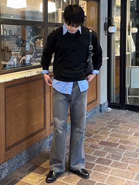 「アイテム（パンツ）」を使った、Asuさん（メンズ・178cm・10代）の秋コーディネート