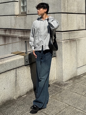 「アイテム（ファッション雑貨）」を使った、Asuさん（メンズ・178cm・10代）の秋コーディネート