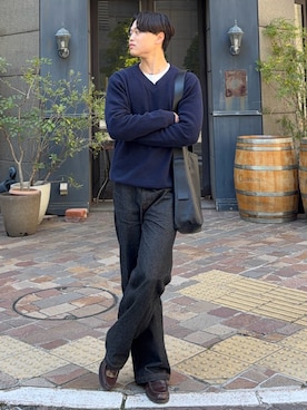 Asuさん（メンズ・178cm）の春コーディネート