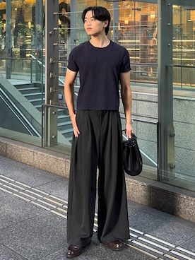 「アイテム（アナログ腕時計）」を使った、Asuさん（メンズ・178cm）の夏コーディネート