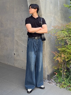 「Hender Scheme（エンダースキーマ）のアイテム」を使った、Asuさん（メンズ・178cm）の春コーディネート