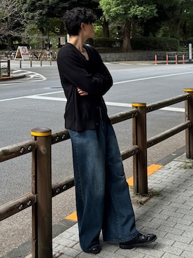 「CALLNE（カルネ）のアイテム」を使った、Asuさん（メンズ・178cm）の春コーディネート