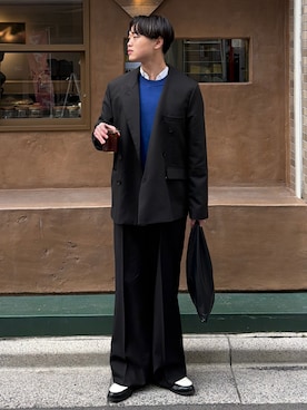 「COS（コス）のアイテム」を使った、Asuさん（メンズ・178cm）の春コーディネート