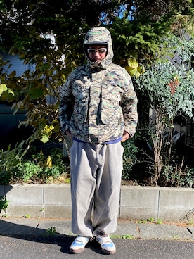 「アイテム（ブルゾン）」を使った、4U♾1984さん（メンズ・170cm・40代）の秋コーディネート