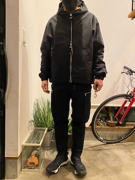 「NIKE LAB」｜4U♾1984さん（メンズ・170cm）の冬コーディネート