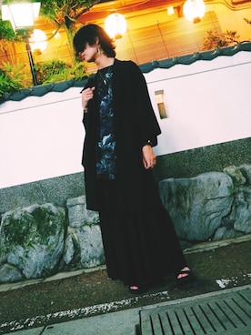 「LAD MUSICIAN（ラッドミュージシャン）のアイテム（サンダル）」を使った、siotuka2000さん（メンズ・173cm）の夏コーディネート