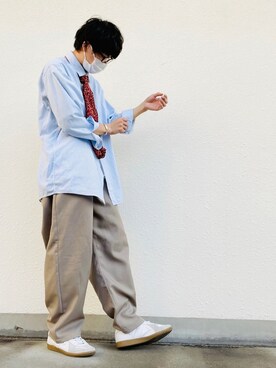 「アイテム（フォーマルスーツ/小物）」を使った、ayumu【相互】さん（メンズ・178cm・20代）の秋コーディネート