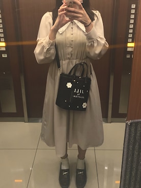 「Parks（パークス）のアイテム」を使った、り🎀さん（レディース・164cm）の秋コーディネート