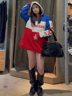 mashiroさん（レディース・153cm）の冬コーディネート