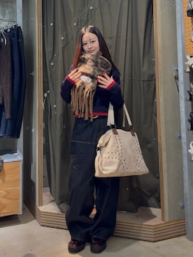 mashiroさん(レディース・153cm)の冬コーディネート