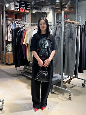 「アイテム（パンプス）」を使った、mashiroさん（レディース・153cm）の夏コーディネート