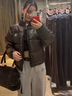 mashiroさん（レディース・153cm）の冬コーディネート