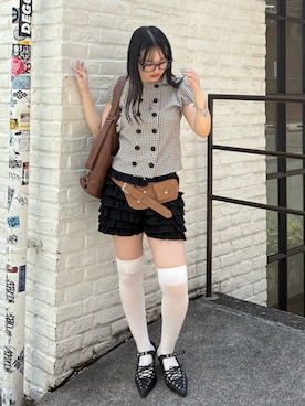 mashiroさん(レディース・153cm)の夏コーディネート