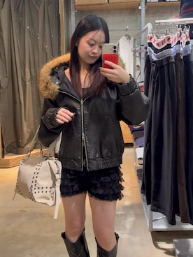 mashiroさん（レディース・153cm）の冬コーディネート