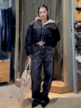 mashiroさん（レディース・153cm）の冬コーディネート