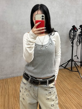 mashiroさん（レディース・153cm）の冬コーディネート