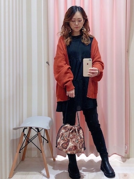 ririmaさん（レディース・162cm）の秋コーディネート