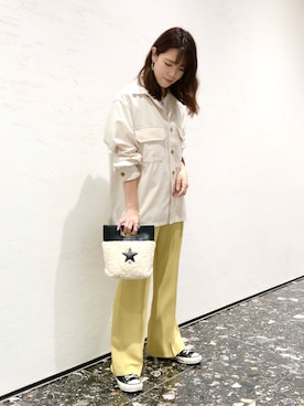 「CONVERSE TOKYO（コンバーストウキョウ）のアイテム」を使った、tomokaさん（レディース・165cm）の秋コーディネート