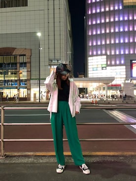 「CONVERSE TOKYO（コンバーストウキョウ）のアイテム（帽子）」を使った、tomokaさん（レディース・165cm）の秋コーディネート