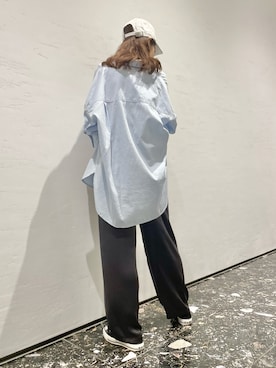 「CONVERSE TOKYO（コンバーストウキョウ）のアイテム（帽子）」を使った、tomokaさん（レディース・165cm）の夏コーディネート