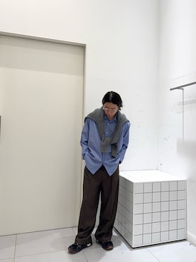 「季節の変わり目羽織コーデ」｜reosakuraiさん（メンズ・163cm）の秋コーディネート