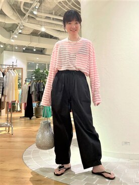 FREDY&GLOSTER stylingさん(レディース・160cm)の夏コーディネート