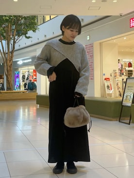 FREDY&GLOSTER stylingさん(レディース・153cm)の冬コーディネート