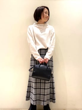 FREDY&GLOSTER stylingさん（レディース・160cm）の冬コーディネート