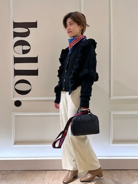 FREDY&GLOSTER stylingさん（レディース・160cm）の冬コーディネート