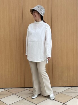 「fredy repit（フレディレピ）のアイテム（帽子）」を使った、FREDY&GLOSTER stylingさん（レディース・160cm）の冬コーディネート