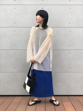 FREDY&GLOSTER stylingさん（レディース・160cm）の夏コーディネート
