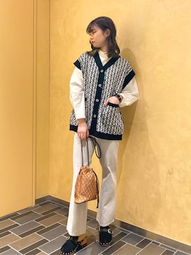 FREDY&GLOSTER stylingさん(レディース・160cm)の冬コーディネート