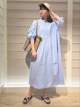 「fredy repit（フレディレピ）のアイテム（帽子）」を使った、FREDY&GLOSTER stylingさん（レディース・160cm）の春コーディネート