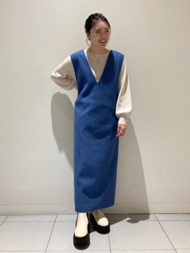 FREDY&GLOSTER stylingさん(レディース・160cm)の冬コーディネート