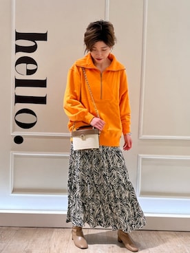 FREDY&GLOSTER stylingさん(レディース・160cm)の冬コーディネート