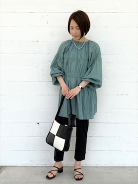 FREDY&GLOSTER stylingさん(レディース・160cm)の夏コーディネート