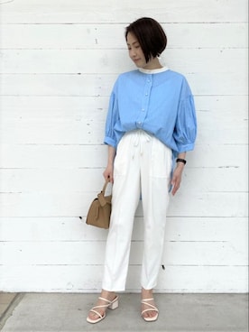 FREDY&GLOSTER stylingさん(レディース・160cm)の夏コーディネート