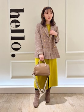 FREDY&GLOSTER stylingさん（レディース・160cm）の冬コーディネート