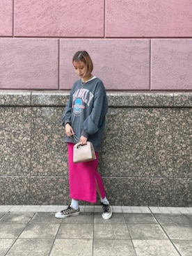 「fredy repit（フレディレピ）のアイテム（バッグ）」を使った、FREDY&GLOSTER stylingさん（レディース・160cm）の秋コーディネート