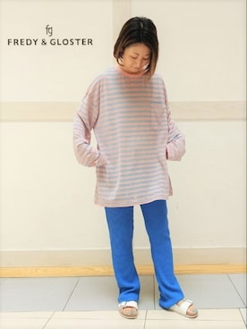 「ARIZONA」｜FREDY&GLOSTER stylingさん（レディース・160cm）の夏コーディネート