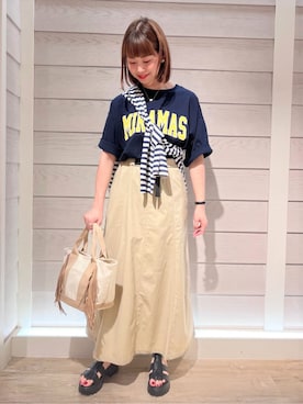 FREDY&GLOSTER stylingさん（レディース・160cm）の夏コーディネート