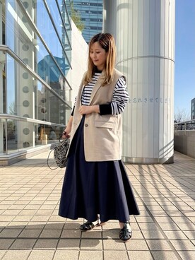 FREDY&GLOSTER stylingさん（レディース・160cm）の春コーディネート