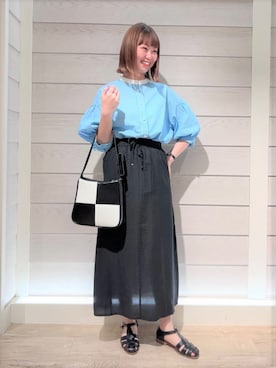 FREDY&GLOSTER stylingさん（レディース・160cm）の夏コーディネート