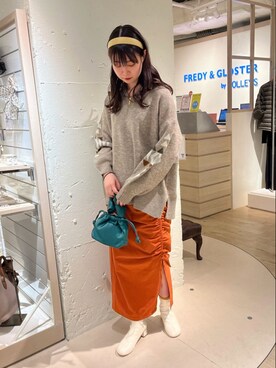 FREDY&GLOSTER stylingさん（レディース・165cm）の秋コーディネート