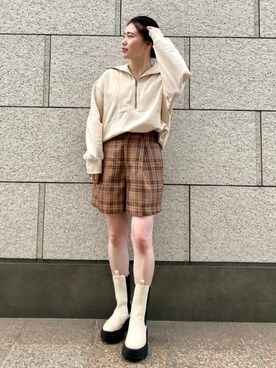 FREDY&GLOSTER stylingさん（レディース・160cm）の冬コーディネート