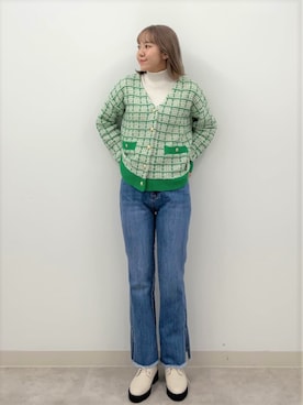 FREDY&GLOSTER stylingさん（レディース・170cm）の冬コーディネート