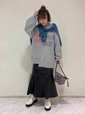 FREDY&GLOSTER stylingさん(レディース・160cm)の冬コーディネート