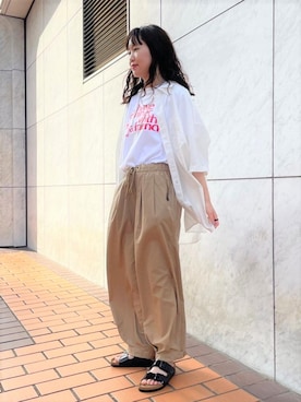 FREDY&GLOSTER stylingさん（レディース・160cm）の夏コーディネート