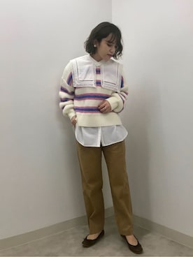 FREDY&GLOSTER stylingさん（レディース・160cm）の冬コーディネート